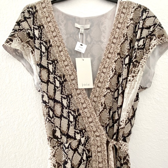 NWT Joie Animal Print Dress - Picture 4 of 15